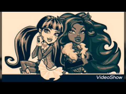 Видео: Дракулаура и Клодин Вульф Монстер Хай песня лучшая подруга