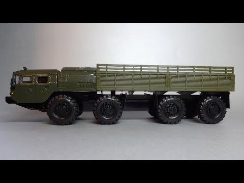 Видео: Цинковая Чума | МАЗ-7310 «Ураган» 8х8 | АРЕК Элекон | Масштабная модель 1:43