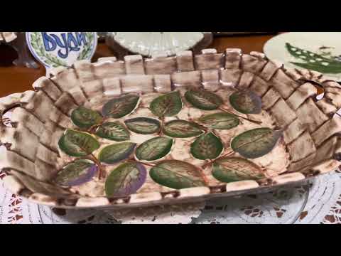 Видео: Антикварні тарілки та трішки Будянськоі краси для настрою.