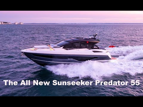 Видео: Совершенно новый Sunseeker Predator 55 — полный обзор — заказывайте сейчас на сезон 2025 года