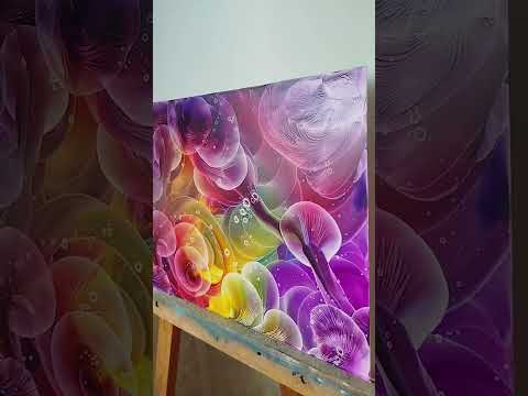 Видео: самовыражение через рисование #art #painting  #искусство #художник #картина