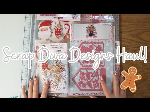 Видео: Scrap Diva Designs: РОЖДЕСТВЕНСКИЕ ПРЯНИКИ + РАСПРОДАЖА 🤎 | madebycarlyrose