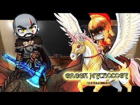 Видео: греческая мифология реагирует на кратоса//(4/?)/gow x mythology//gacha