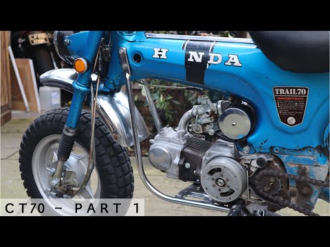 Видео: Случайная покупка редкой Honda | CT70 ЧАСТЬ 1