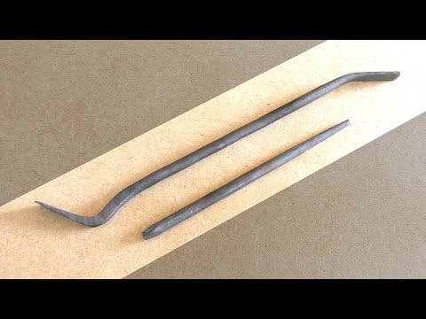 Видео: Монтажка и бородок из пружины