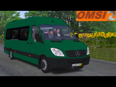 Видео: MB SPRINTER 515 CDI в OMSI 2! Едем по 116 летнему маршруту по карте Чистогорская область