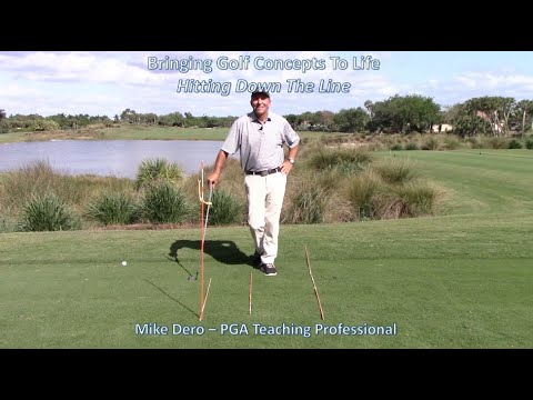 Видео: Гольф-свинг по линии