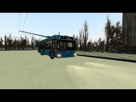 Видео: Катаемся на БКМ 321 по 7 маршруту !!!     Trolleybus fs