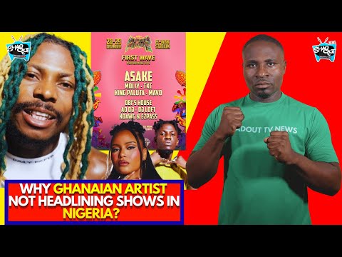 Видео: Почему ганский артист не выступает хедлайнером на концертах в Нигерии? Asake Headline Afrofuture ...