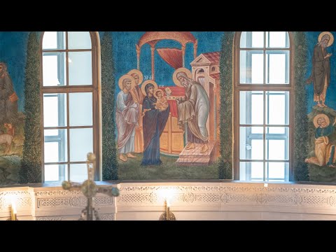 Видео: Божественная литургия. Сретение Господне
