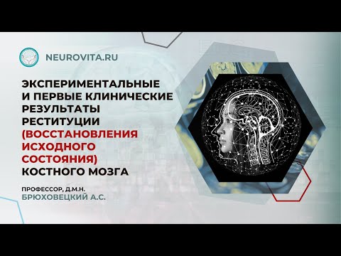 Видео: Экспериментальные и первые клинические результаты реституции  костного мозга #бас