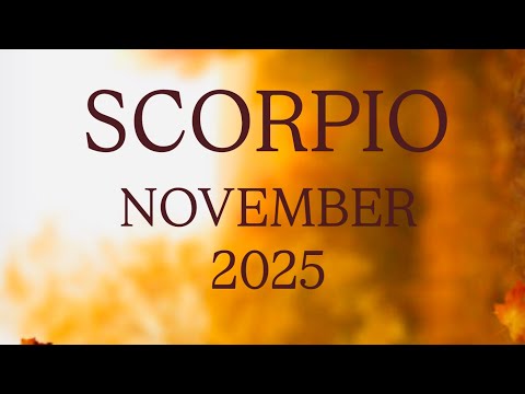 Видео: СКОРПИОН 🌟 «Это появляется из ниоткуда и удивит вас!» Ноябрь 2025 г.