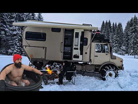 Видео: ЛЕДЯНАЯ ВАННА В СНЕЖНОМ ЛАГЕРЕ
