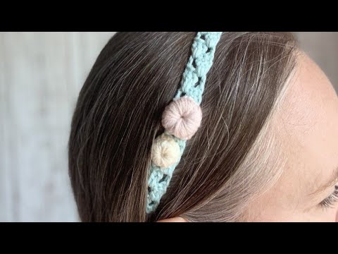 Видео: МК  Вязаная повязка крючком. #повязкакрючком #повязканаголову