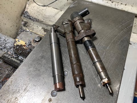 Видео: Изготовление адаптера форсунки.