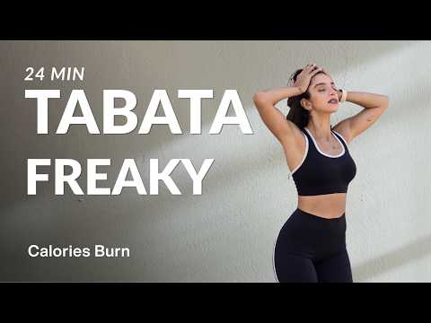 Видео: ДЕНЬ 6: 24 МИН. ТАБАТА НА ВСЕ ТЕЛО | HIIT-тренировка для сжигания жира — без повторений