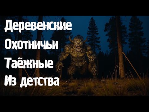 Видео: Деревенские, таёжные, охотничьи. Страшные. Мистические. Творческие истории. Хоррор