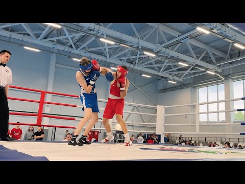Видео: Соревнования по боксу / Юноши 15-16 лет / Вес 63 кг / Высокий против Высокого