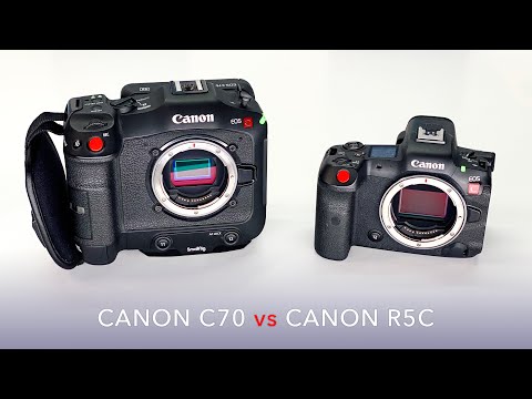 Видео: CANON R5C или CANON C70? ГЛОБАЛЬНОЕ СРАВНЕНИЕ