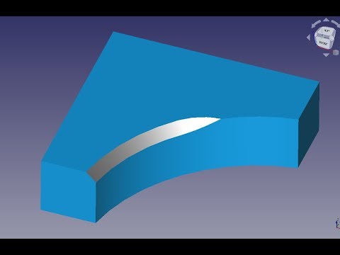 Видео: FreeCad Фаска