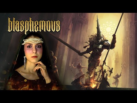 Видео: BLASPHEMOUS - вечер страданий [PC, Steam, Switch, Xbox One, PS4, прохождение игры]