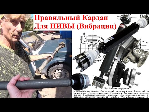 Видео: Лучше Крестовины или ШРУС Проверка Карданов на Вибрацию Углы Работы Карданов Niva Legend Niva Travel