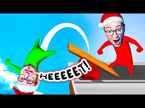 Видео: ЖЕСТОЧАЙШАЯ НОВОГОДНЯЯ БИТВА В GANG BEASTS! КТО ЦААААААААААААААААААРЬ В 2024 ГОДУ?!