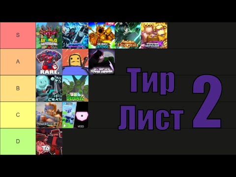 Видео: Тир лист tower defense плейсов, часть 2