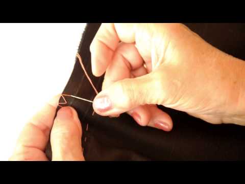 Видео: Обмёточные V образные стежки