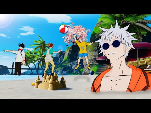Видео: Пляжный день дзюдзюцу Кайсен! (Дзюдзюцу Кайсен VR)