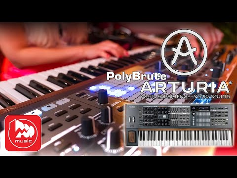 Видео: Аналоговый синтезатор ARTURIA PolyBrute и его космические возможности