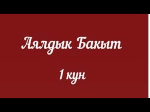 Видео: АКЫСЫЗ ПРАКТИКУМДУН 1-күнү.