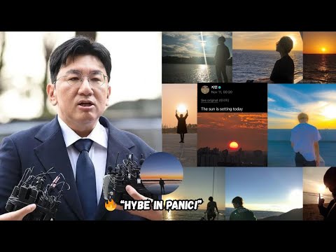 Видео: «HYBE в панике после поста Чимина «Sunset» — раскрыт личный звонок Бан Шихёка!»