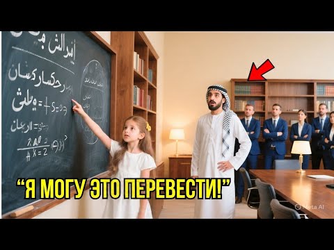 Видео: "Арабский Миллиардер В ЯРОСТИ После Провала 40 Экспертов – Пока Дочь Новой Уборщицы Не Вошла В Зал "