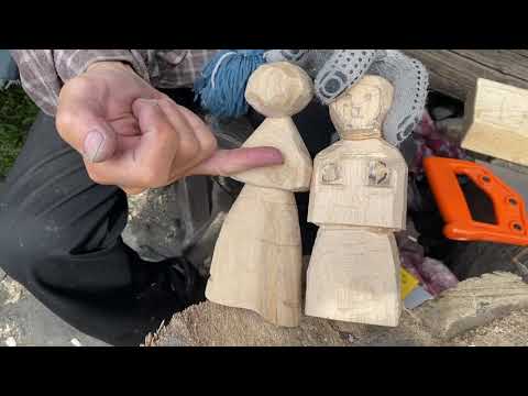 Видео: Северная деревянная игрушка