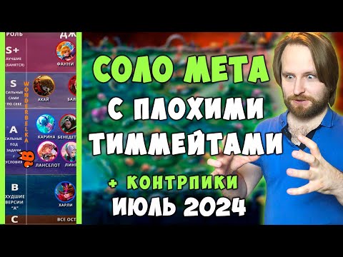 Видео: Мета июль 2024 для СОЛО от тренера