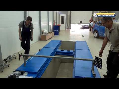 Видео: калибровка и установка 3D стенд регулировки углов развала и схождения HWA-V08