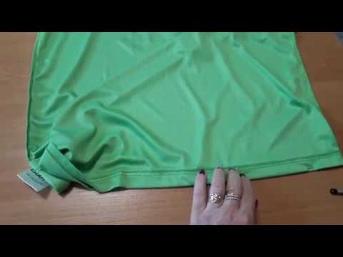 Видео: Как уменьшить трикотажную футболку. Меняем размер футболки