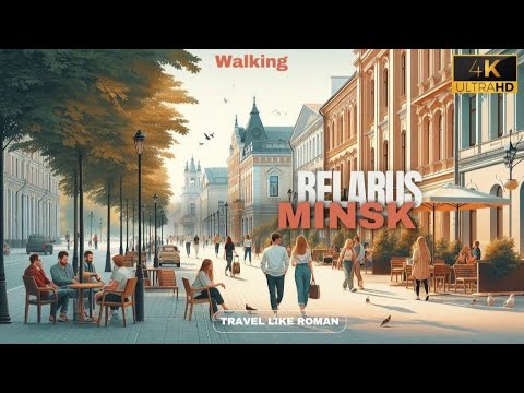 Видео: Экскурсия по Минску в формате 4K: ✅️ Исследуйте главные достопримечательности и культурные памятники