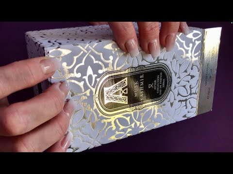Видео: АСМР|Коробочки|Царапанье|Трейсинг|Нежные Постукивания|ASMR|Gentle Tapping on boxes|Scratching|