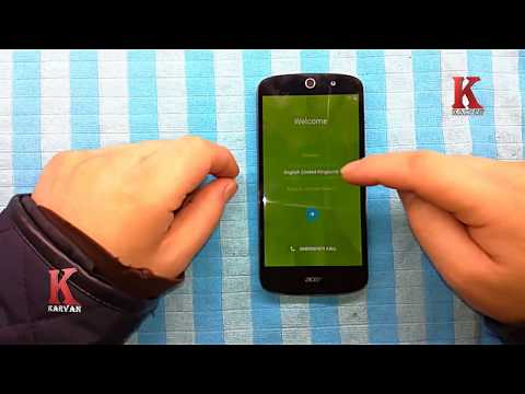 Видео: Жесткий сброс  Hard Reset (сброс настроек) Жесткий сброс ACER Liquid Z530