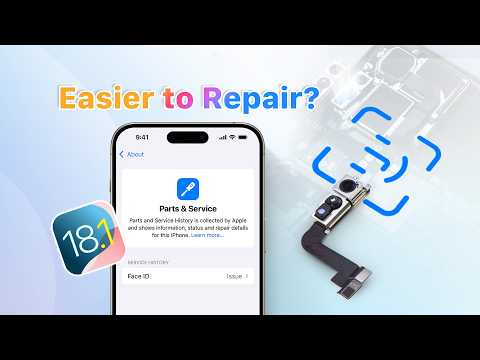 Видео: Восстановление Face ID стало проще на iOS 18.1?