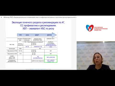 Видео: Кардиоренальные взаимодействия и нефропротективные стратегии при артериальной гипертонии