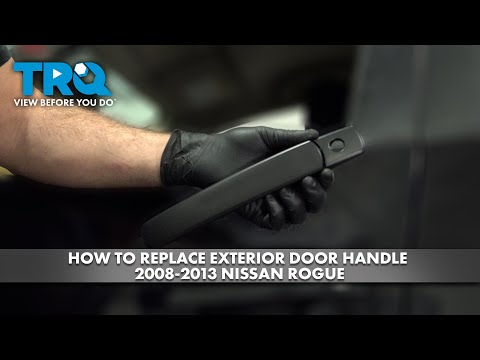 Видео: Как заменить внешнюю ручку передней двери Nissan Rogue 2008-2013