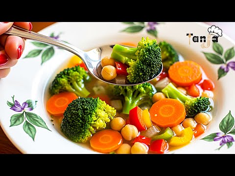 Видео: Этот овощной суп спас мне жизнь! Я не мог ходить! Уровень холестерина мгновенно упал!