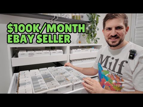 Видео: Моя лучшая настройка инвентаря коллекционных карточек на eBay! (Для новичков)