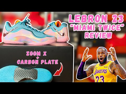 Видео: Обзор Nike Lebron 23 «Miami Twice» — я в них не уверен...