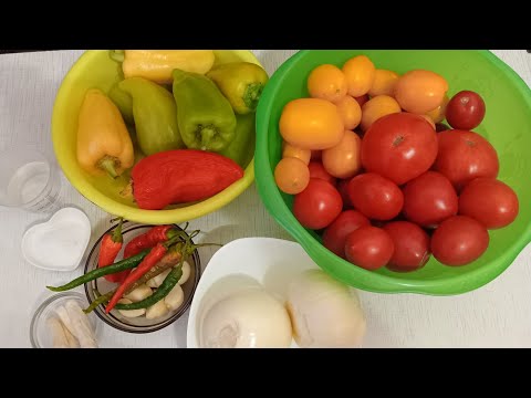 Видео: Аджика сырая "Снежок"