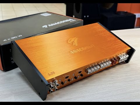 Видео: Обзор sq усилителя anaconda 4.90 v.2 от Dl audio
