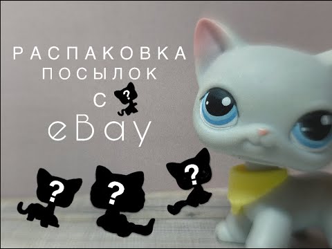 Видео: |LPS| Распаковка посылки с eBay (много котов)